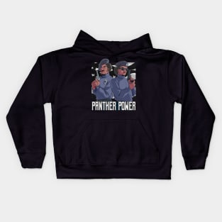 Black Panther Party Logo Kids Hoodie